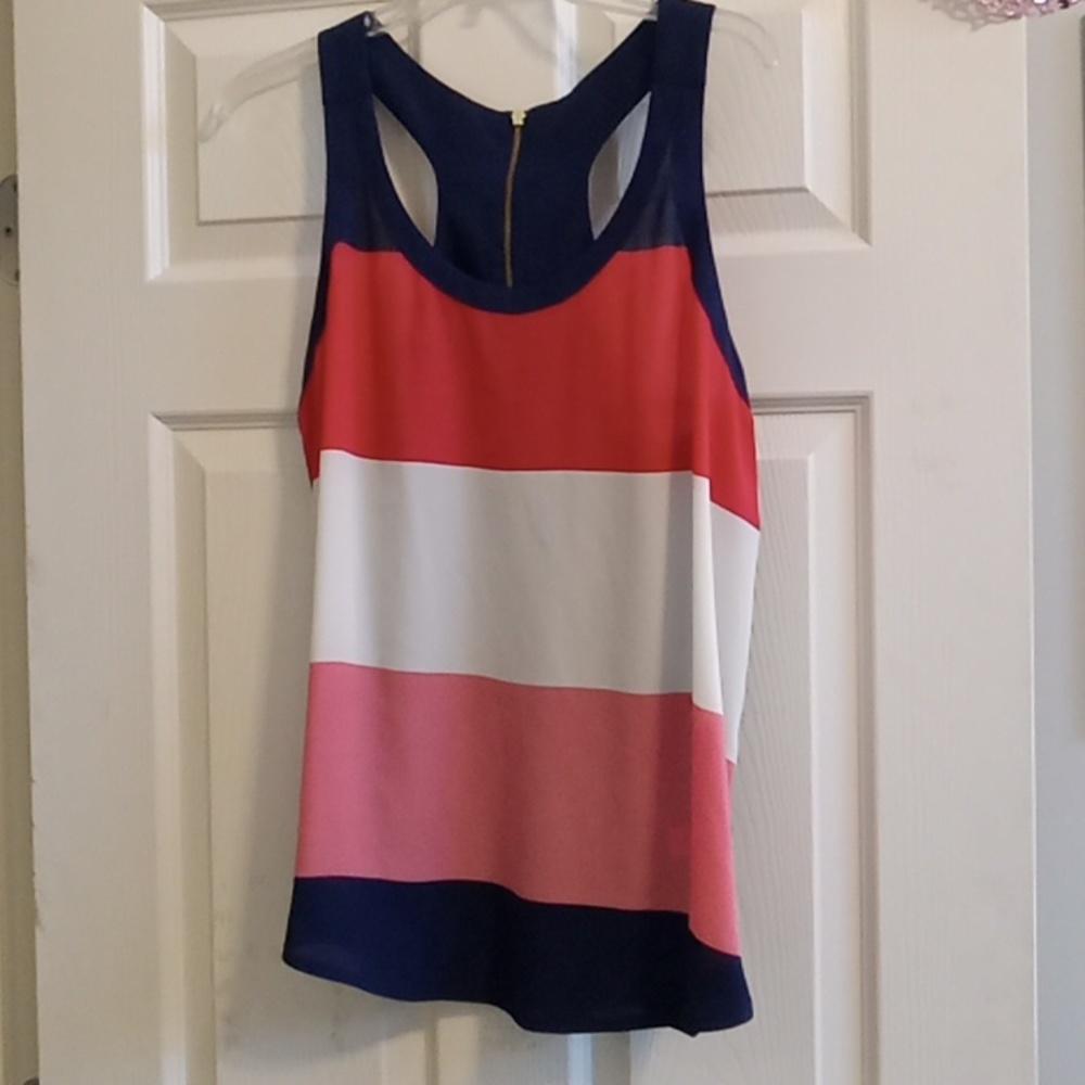 Lightweight Express sleeveless top. Size large